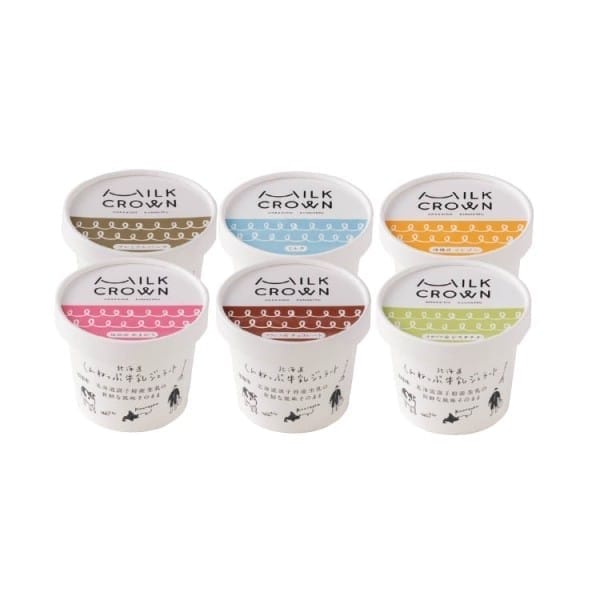 ◇ハルカスニッポン博覧会 北海道 KUNNEP A2 MILK CROWN PREMIUM ICE CREAM 12個
