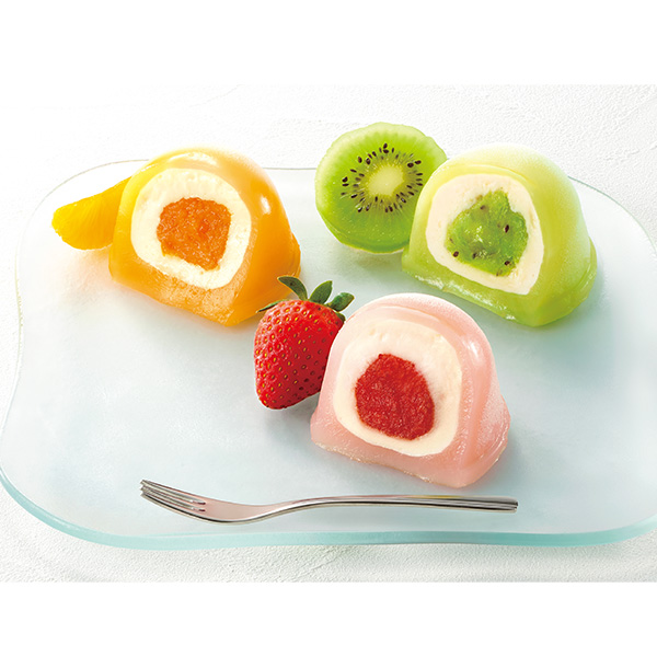 ひととえ 凍らせて食べるなめらかクリームのフルーツ大福