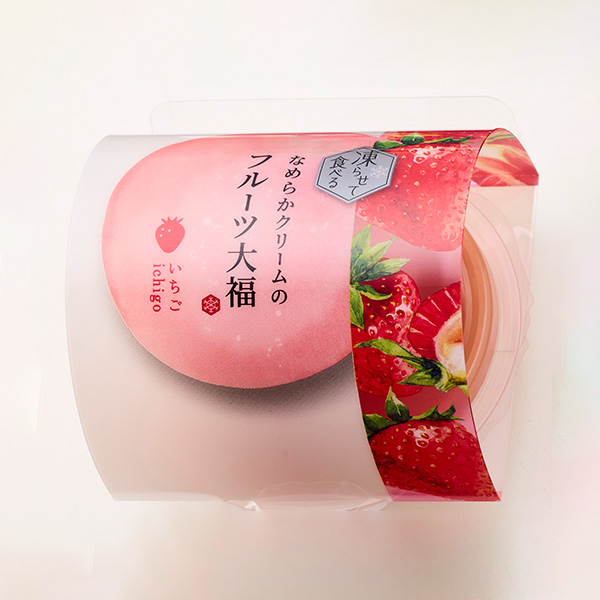 ひととえ 凍らせて食べるなめらかクリームのフルーツ大福