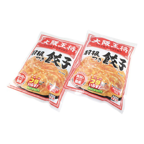 ◇大阪王将 羽根つき餃子2袋セット