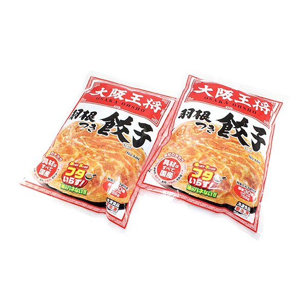 ◇大阪王将 羽根つき餃子2袋セット