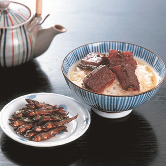 ◇〈滋賀・近江今津/西友〉うなぎ茶漬と小鮎醤油煮詰合せ