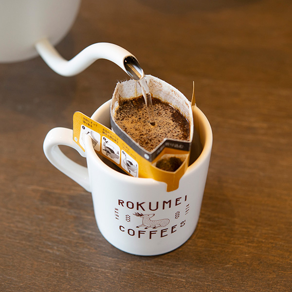 奈良店取扱い商品〈ROKUMEI COFFEE〉ドリップバッグ ROKUMEI BLEND