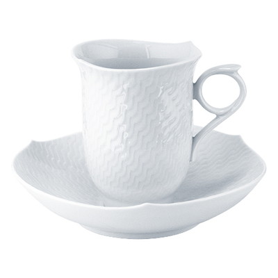 〈マイセン〉波の戯れ コーヒーカップ&ソーサー