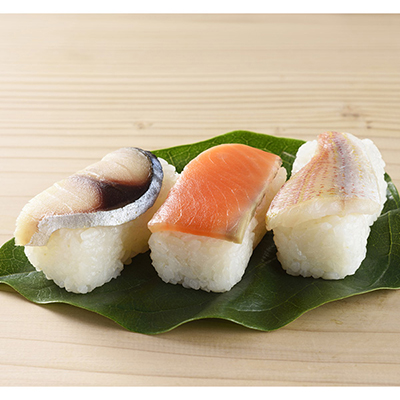 ●奈良店取扱い商品〈柿の葉すし本舗たなか〉柿の葉すし三種詰合せ 21個入