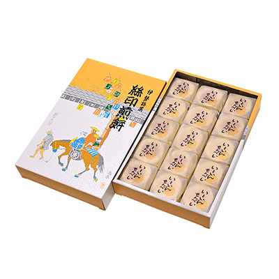 四日市店取扱い商品〈播田屋〉絲印煎餅 15包入