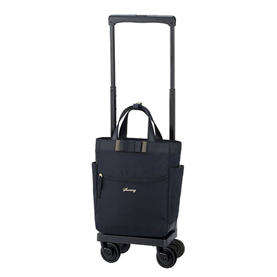 〈スワニー〉キャスター付デイリーバッグ ルバンド M