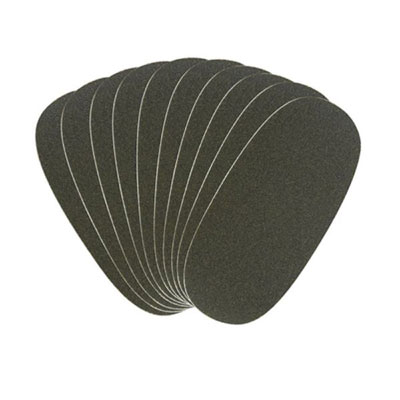 〈ネイルズユニーク〉フットファイル レフィル 貼り替え用 中目 ♯120(10枚入り)