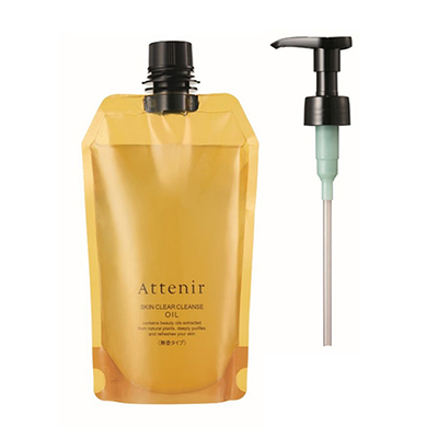 〈アテニア〉スキンクリア クレンズ オイル <エコパック・ポンプ付き>無香タイプ