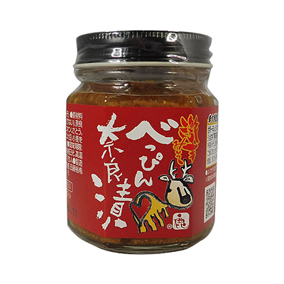 奈良店取扱い商品〈べっぴん奈良漬〉激辛みそ べっぴん奈良漬
