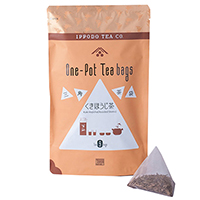 〈一保堂茶舗〉三角茶袋 くきほうじ茶 9袋入