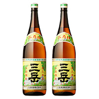【お歳暮】鹿児島県〈三岳酒造〉芋焼酎 三岳　1.8Ｌ&#215;2(箱入)