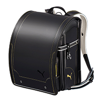 〈2026 近鉄のランドセル〉プーマ プレミアムエディション ブラック×ゴールド 【会員限定 送料無料】