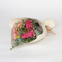 ●〈hanna/ハンナ〉ワンサイドブーケ ロゼ