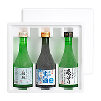 ○凍結生酒 飲みくらべ(招德・黄桜・羽田)